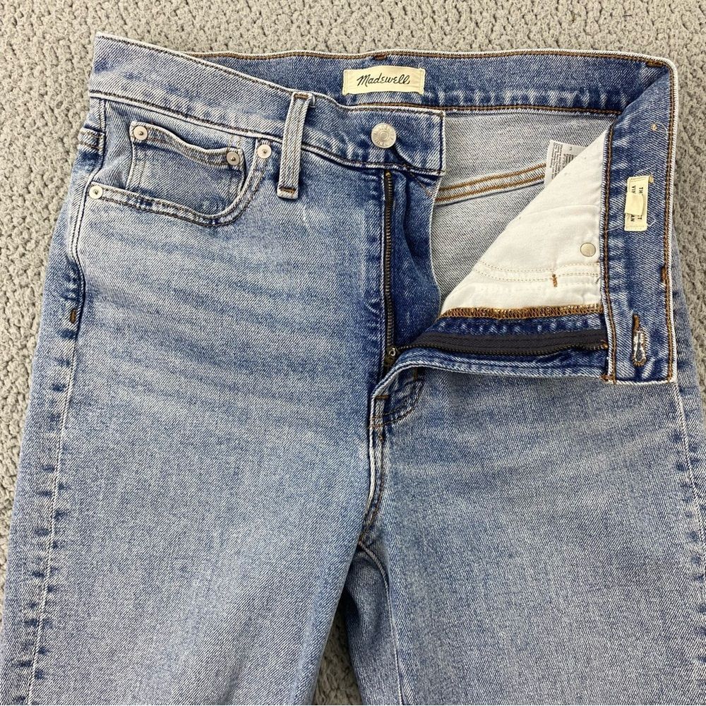 Madewell The Perfect Vintage Distressed Women High Rise Stretch Jeans Size: 28 - Picture 4 of 15